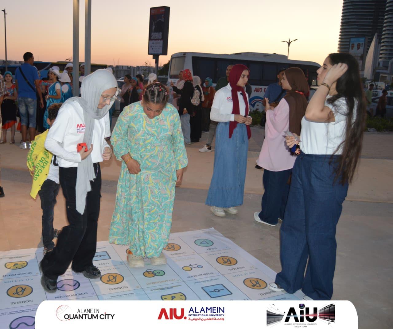 Alamein Quantum City interactive activity